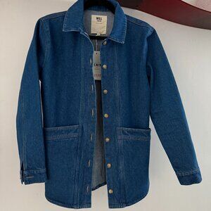 Sezane WILL JACKET - Denim Blue